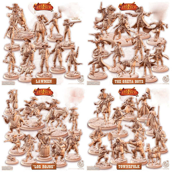 Cast N Play Fantasy RPG Miniatures D&D Tabletop UK