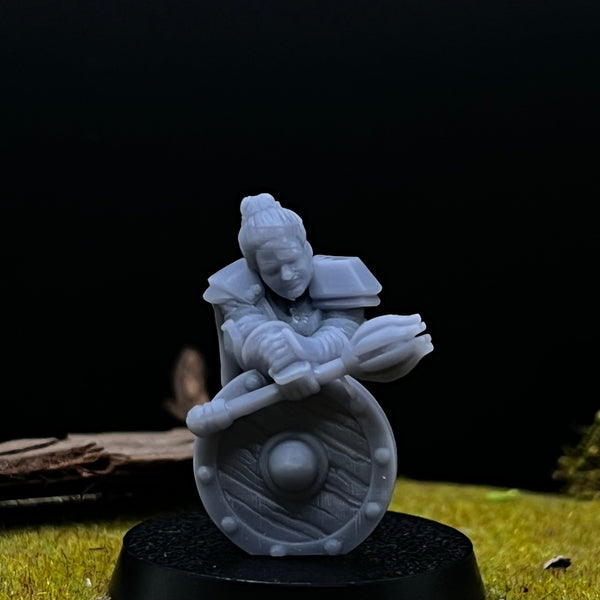 Dwarf Halfling Miniatures Fantasy Characters D&D Tabletop UK