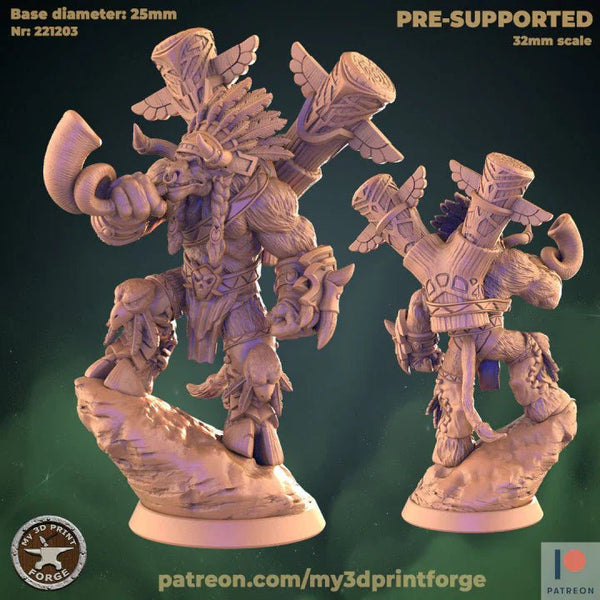 My3DPrintForge Fantasy Monster Miniatures D&D Tabletop UK