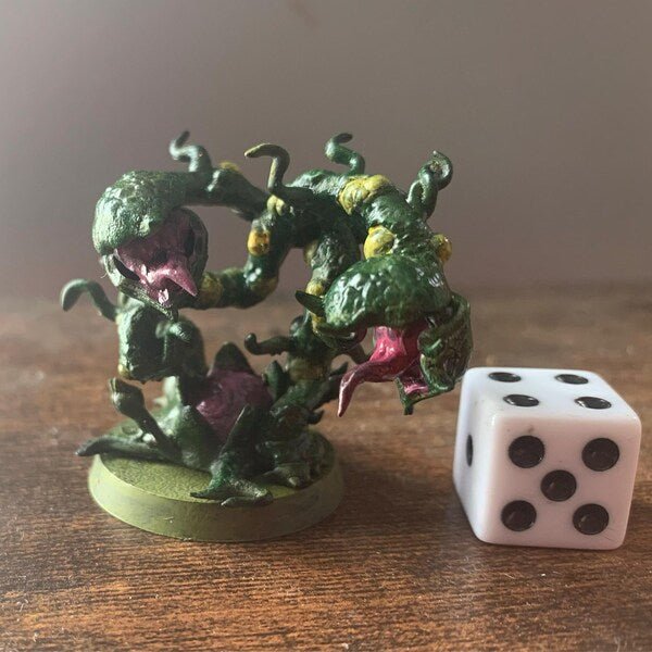 Snapping Plant Miniature | Set of 3 - Tabletop RPG & D&D miniature. Perfect for wargaming & collectors