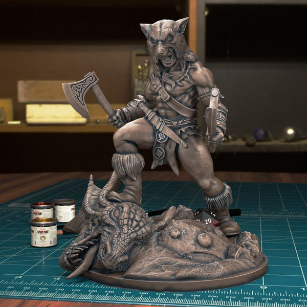 Tytan Troll Fantasy Character Miniatures D&D Tabletop UK