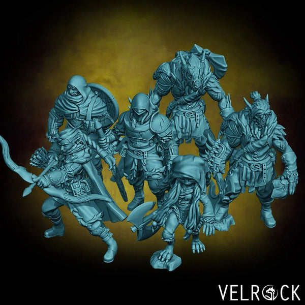 Velrock Fantasy RPG Miniatures D&D Tabletop UK