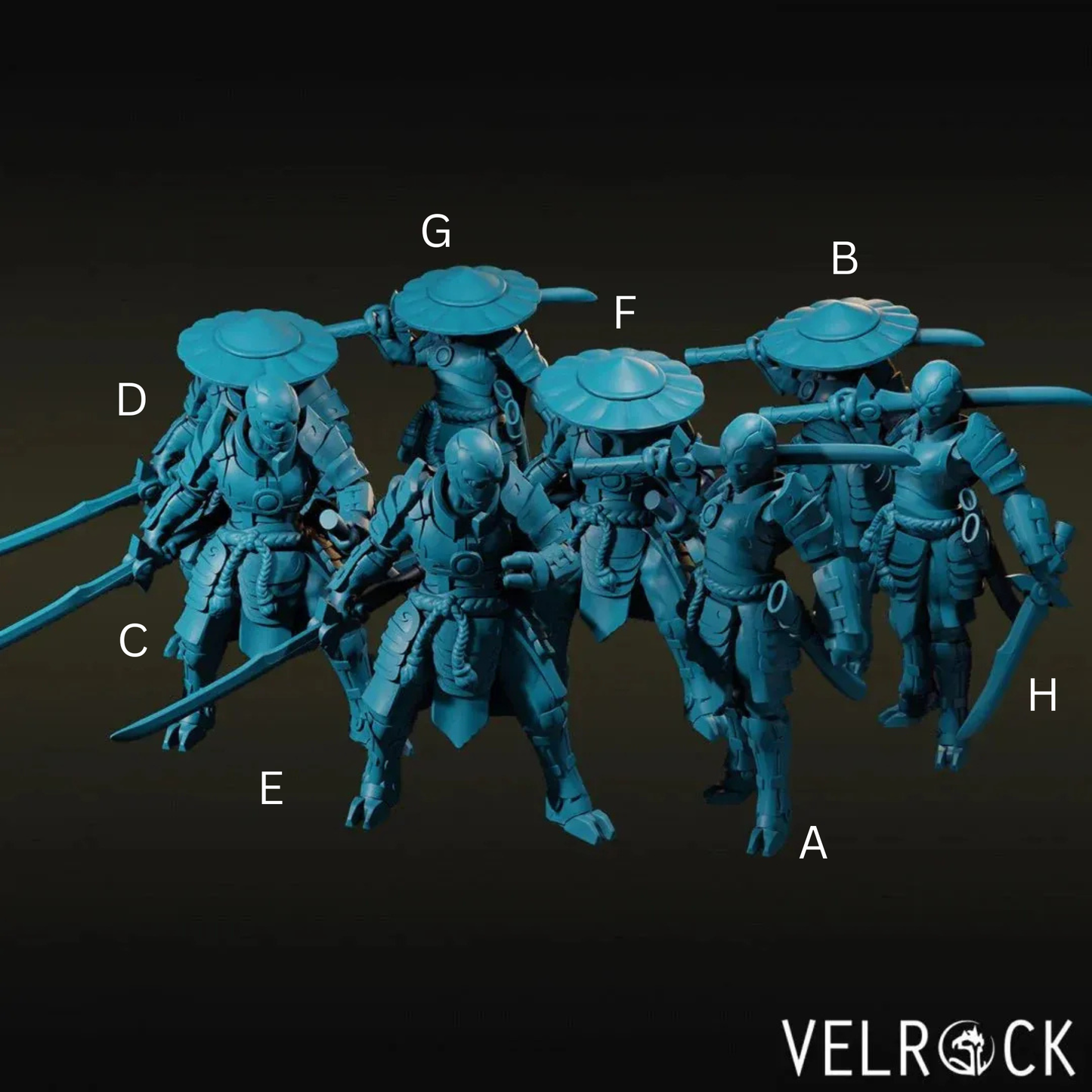 Alien Samurai  Miniature