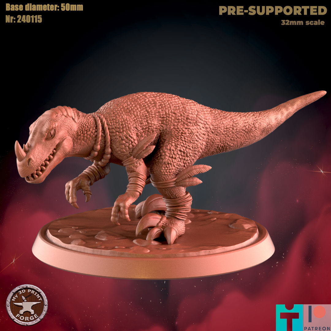 Raptor Miniature  1 by my3dprintforge