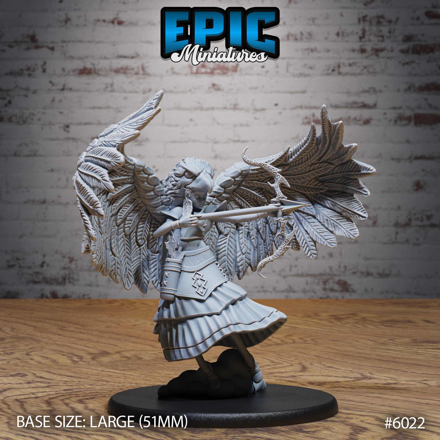 Angel Eagle Spirit shaman Miniature