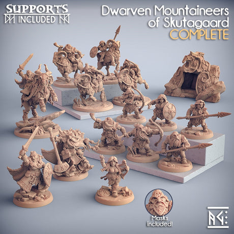 8 or 16 Piece Mystery Piece Miniature | Random Selection (16 Models) 32mm scale - Tabletop RPG & D&D miniature. Perfect for wargaming & collectors