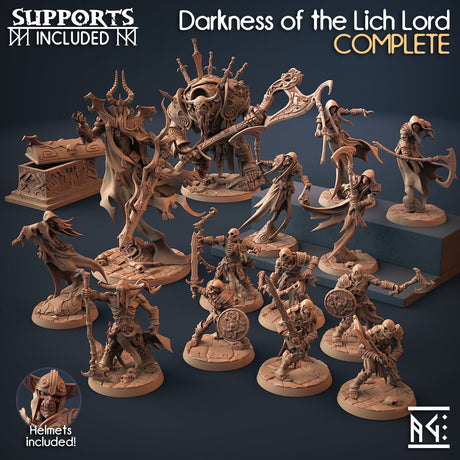 8 or 16 Piece Mystery Piece Miniature | Random Selection (16 Models) 32mm scale - Tabletop RPG & D&D miniature. Perfect for wargaming & collectors