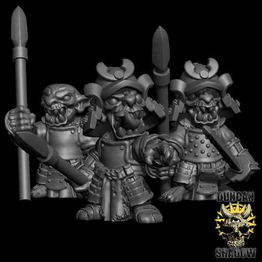 Goblin Samurai with Spears