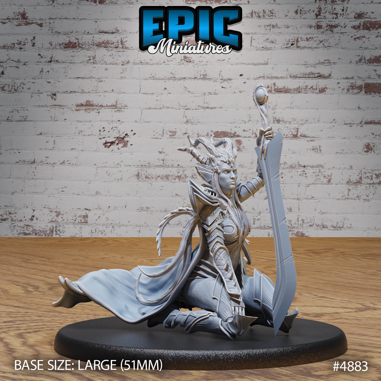 Queen Tiamat Avatar Miniature