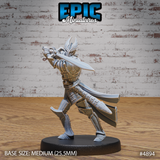 Platinum Paladin Miniature