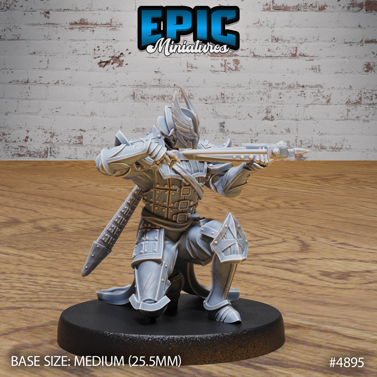 Platinum Paladin Miniature