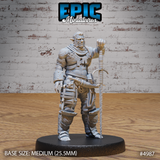 Half Orc Adventurer Miniature