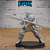 Half Orc Adventurer Miniature