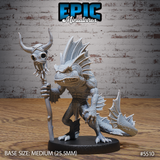 Fishfolk Warrior Miniature
