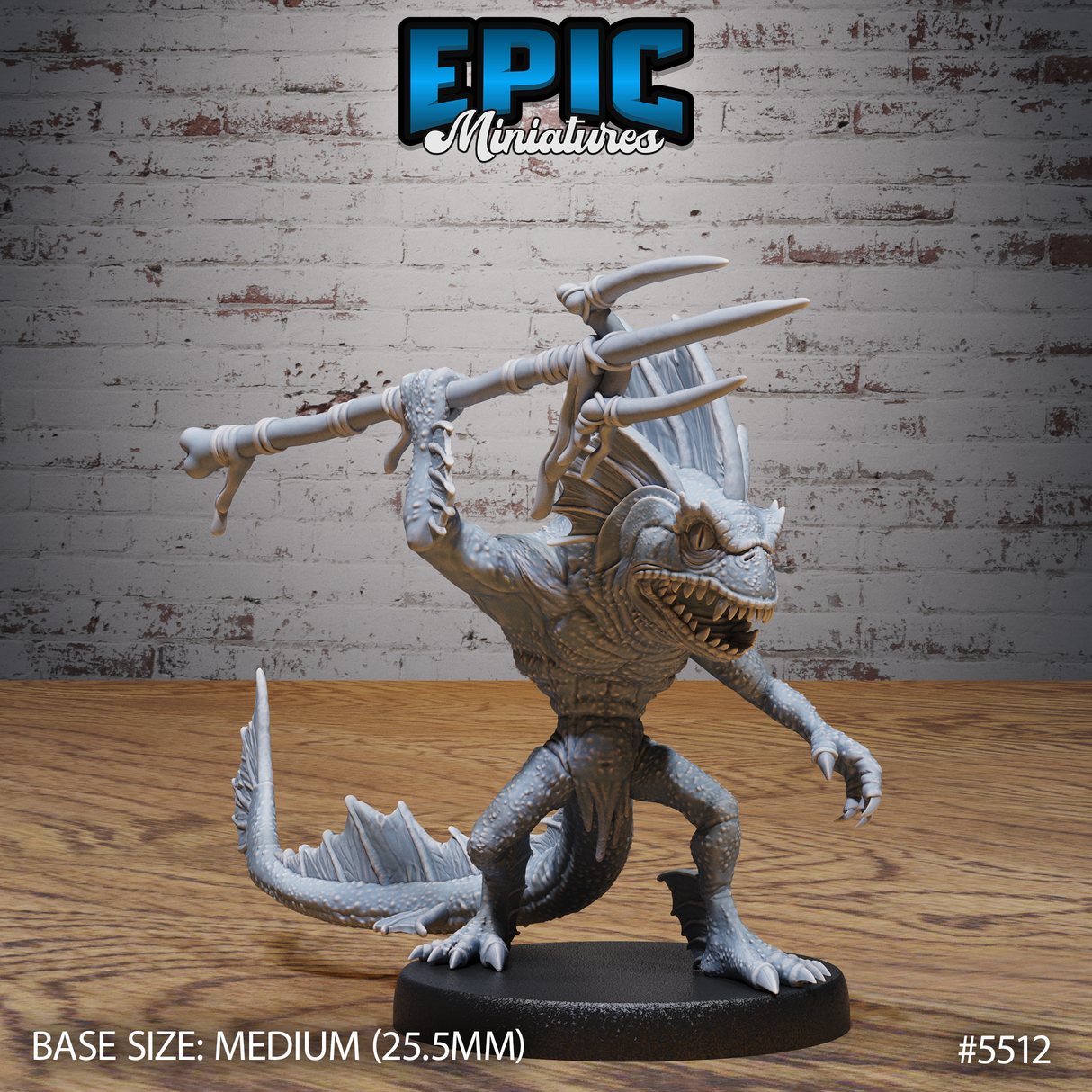 Fishfolk Warrior Miniature