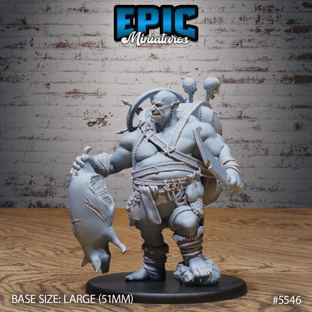 Ogre Butcher Miniature