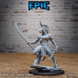 Unicorn Folk Warrior Miniature