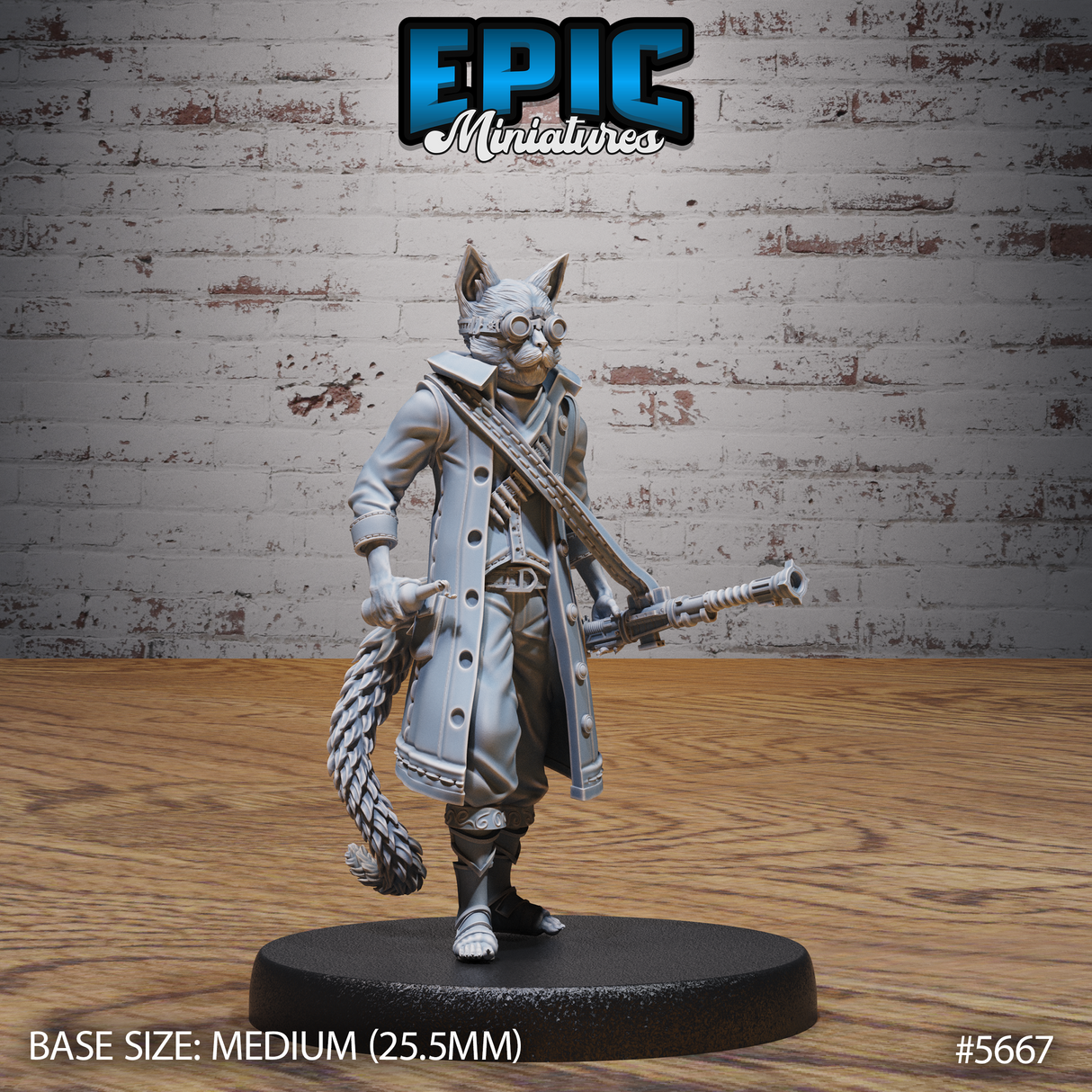 Cafolk Gunner Jasper Miniature