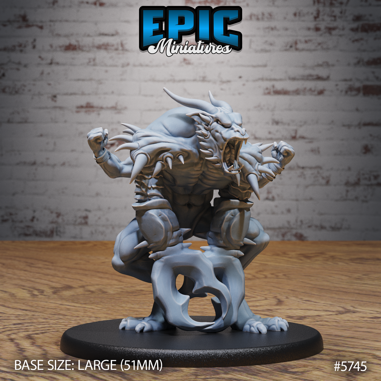 Glabrezu Classic Miniature