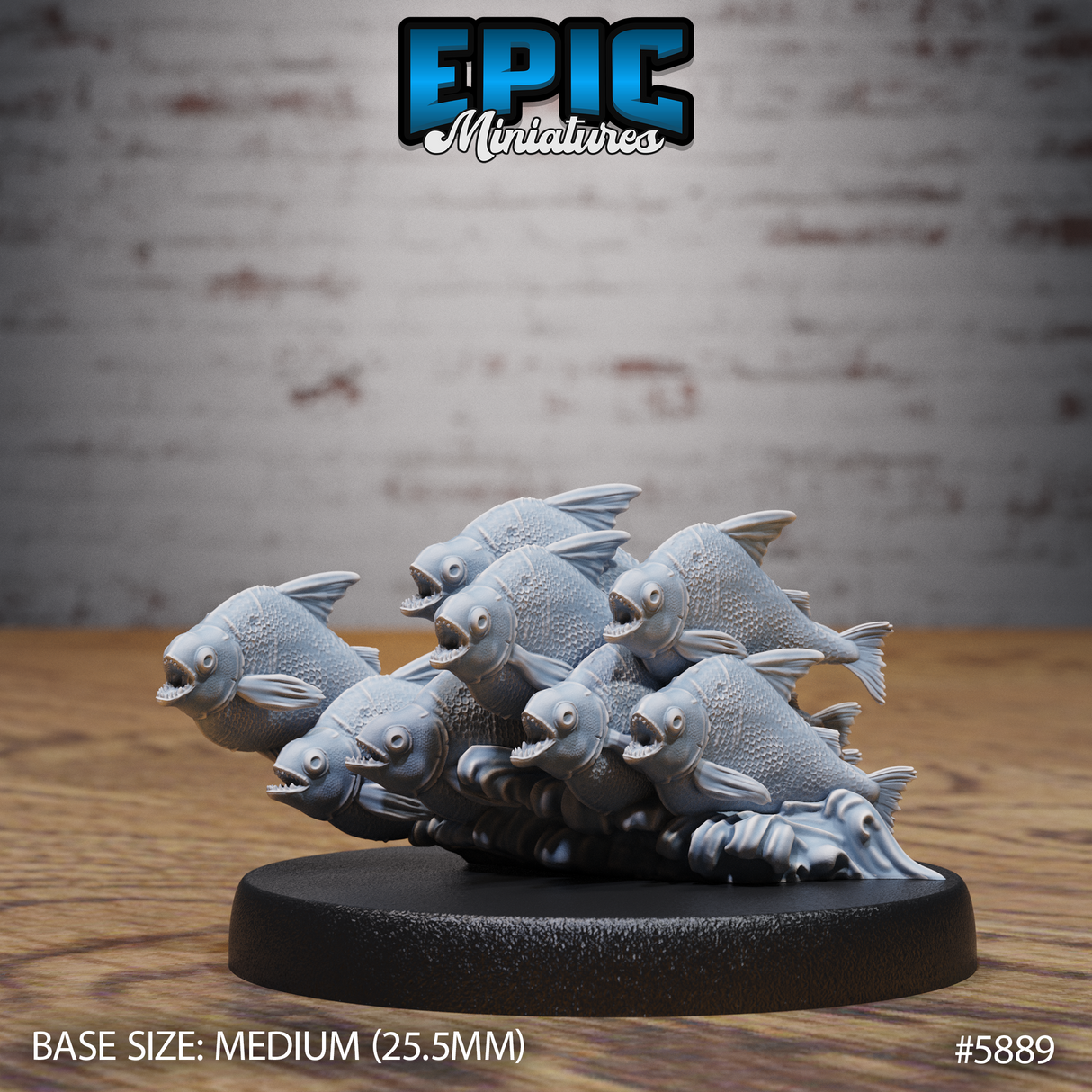 Piranha Swarm Miniature