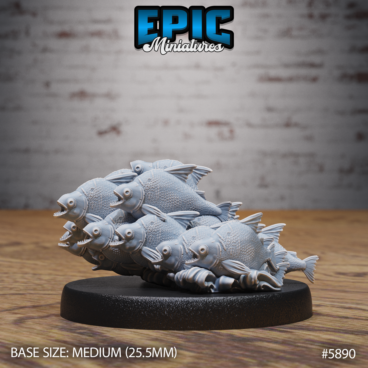 Piranha Swarm Miniature