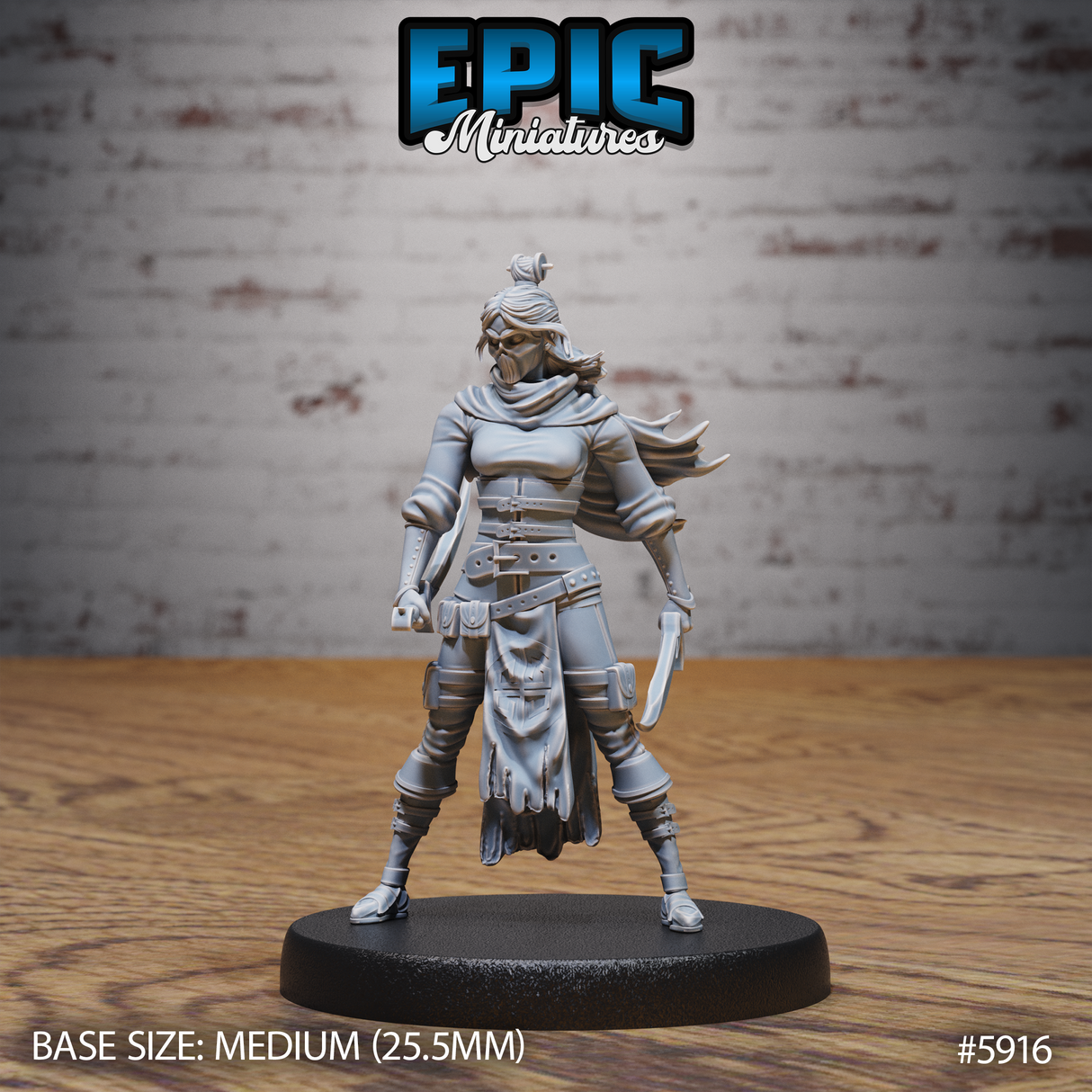 Masked Kunoichi Miniature