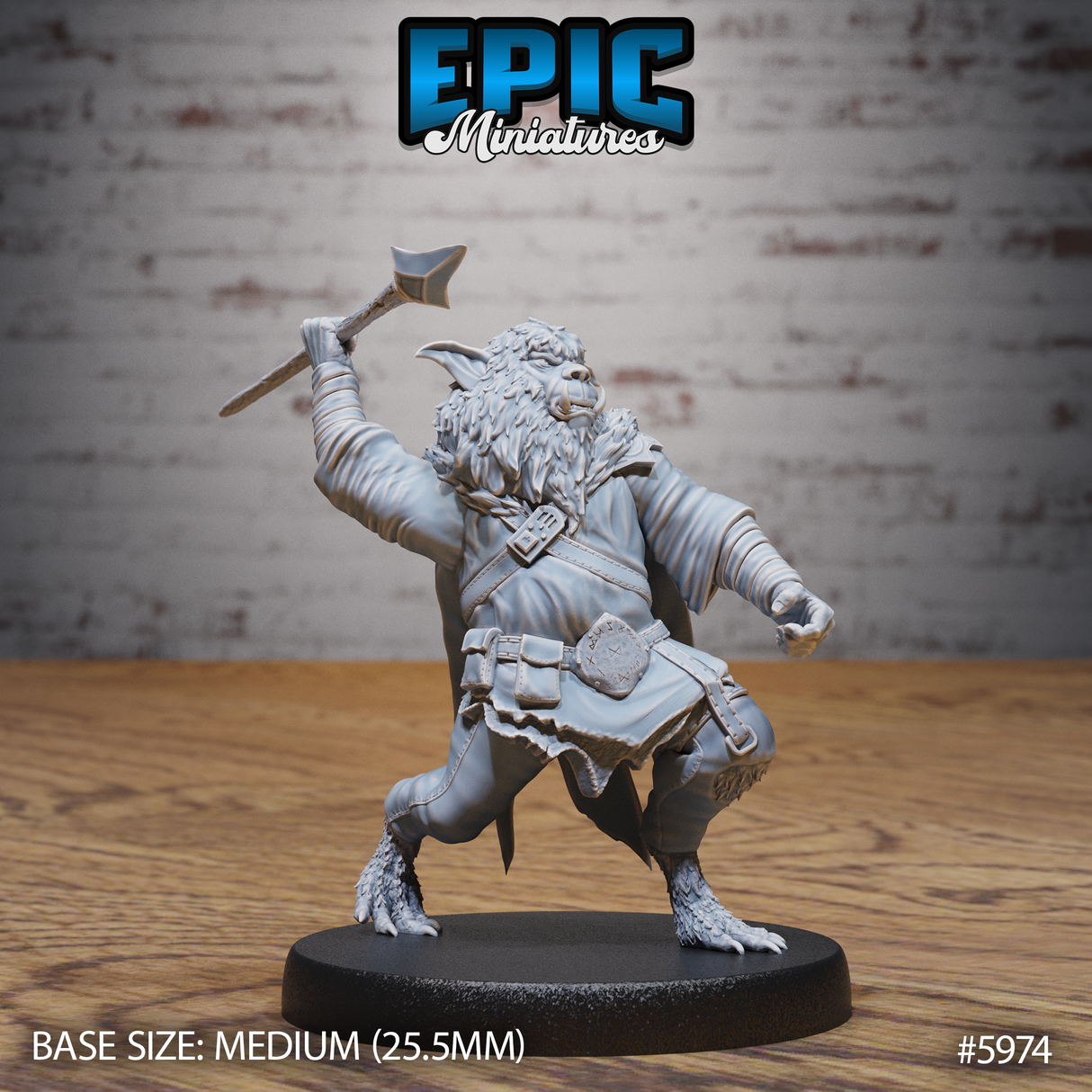 Northern Bugbear Miniature