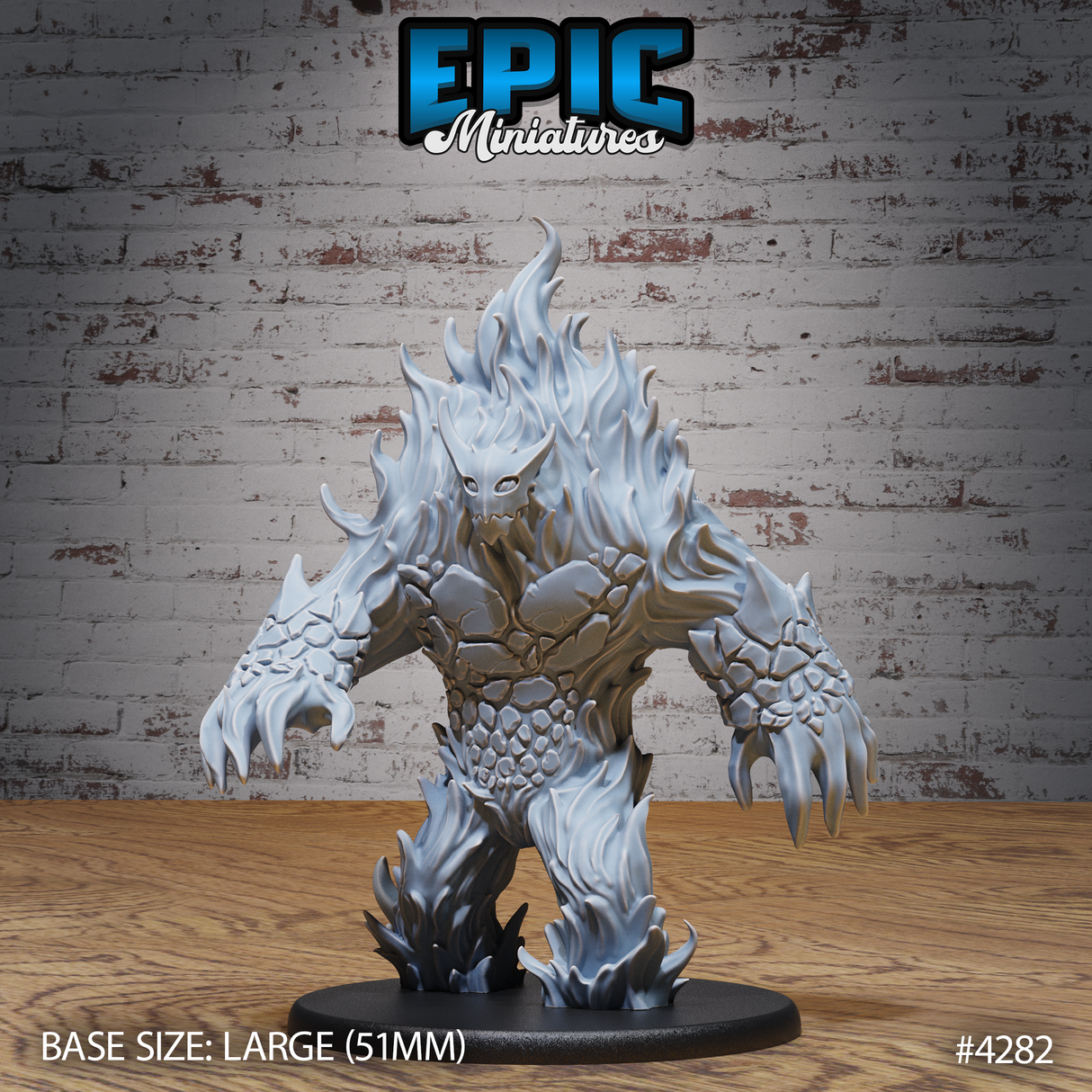 Fire Elemental Miniature