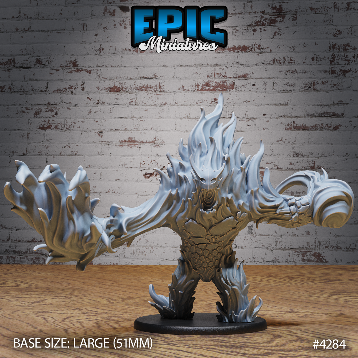 Fire Elemental Miniature
