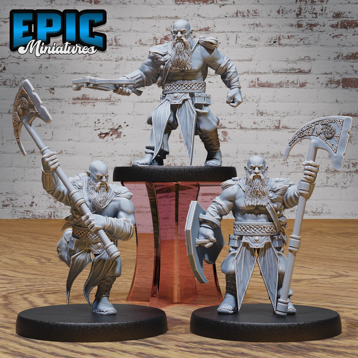 Dwarf Raider Miniature