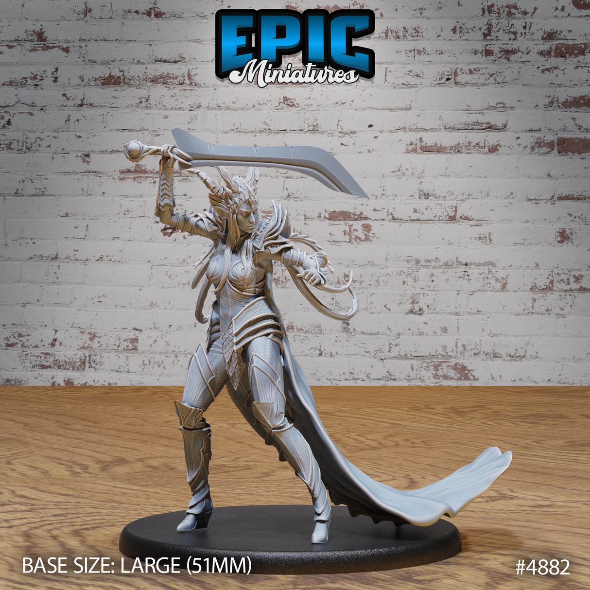 Queen Tiamat Avatar Miniature