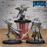 Platinum Paladin Miniature