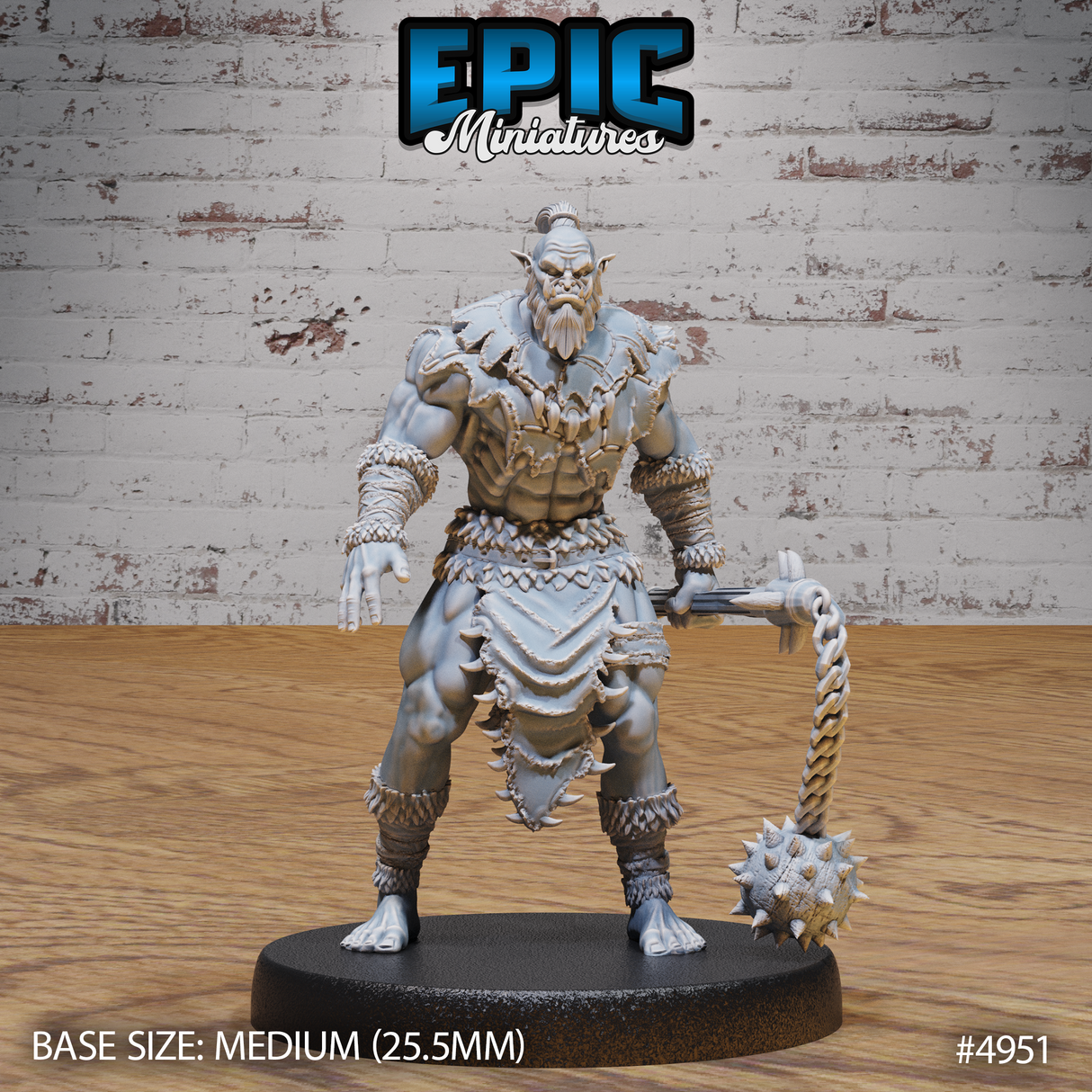 Orc Warrior Miniature