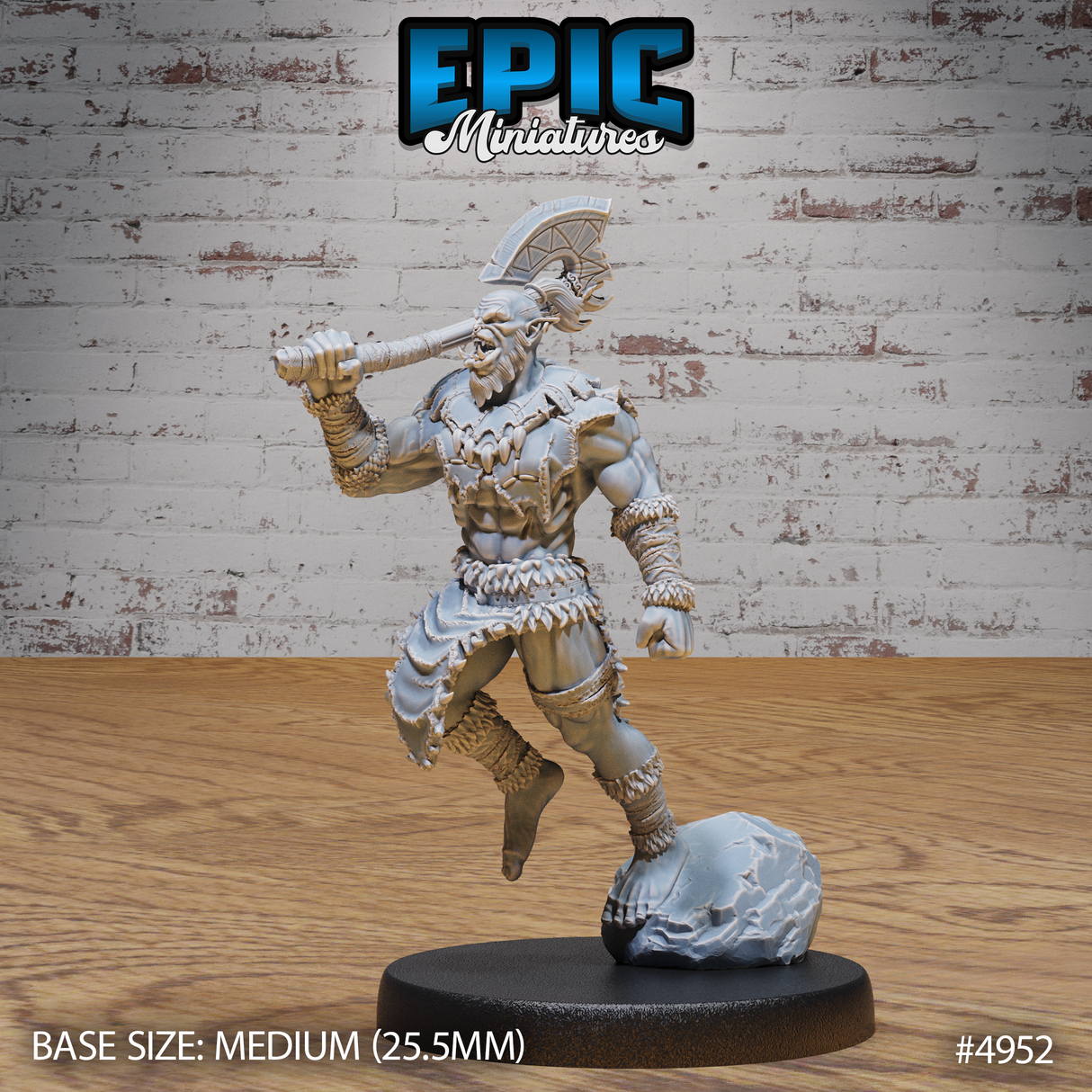 Orc Warrior Miniature