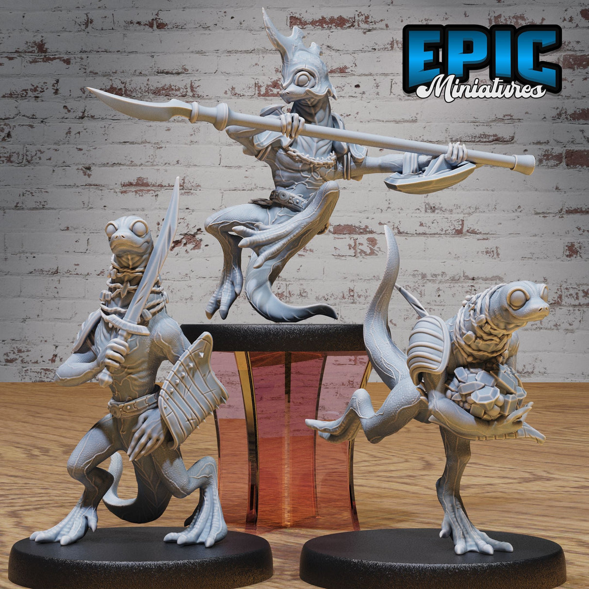 Fire Newt Miniature