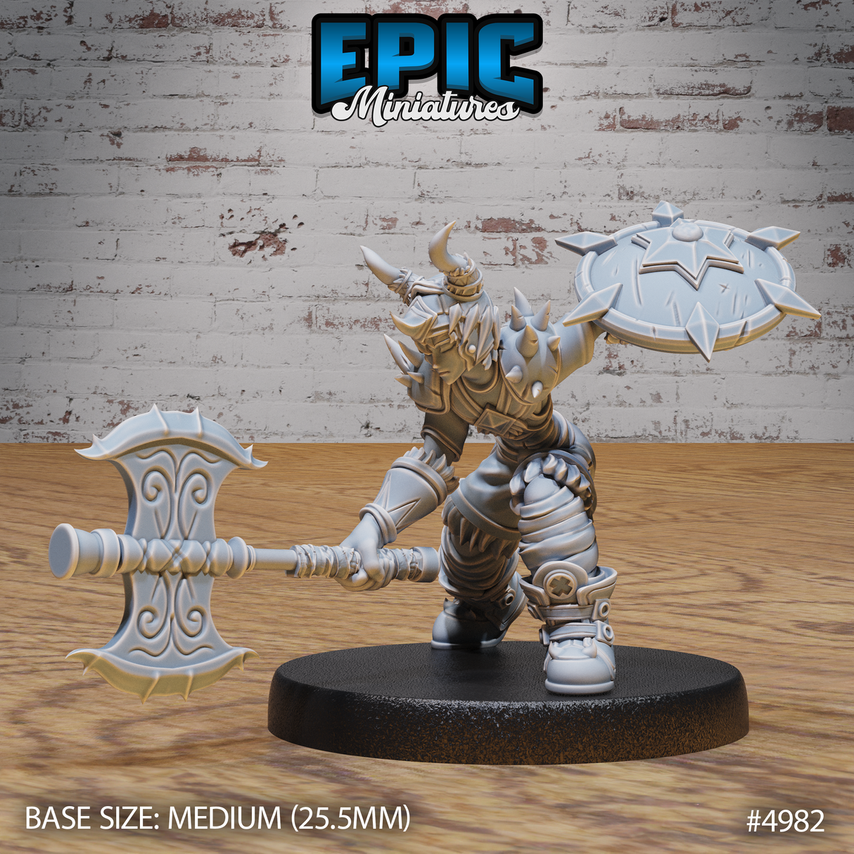 Young Barbarian Miniature