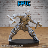 Half Orc Adventurer Miniature