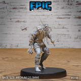 Half Drow Slave Master Miniature