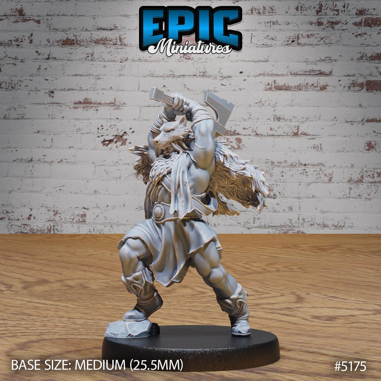 Berserker Viking Miniature