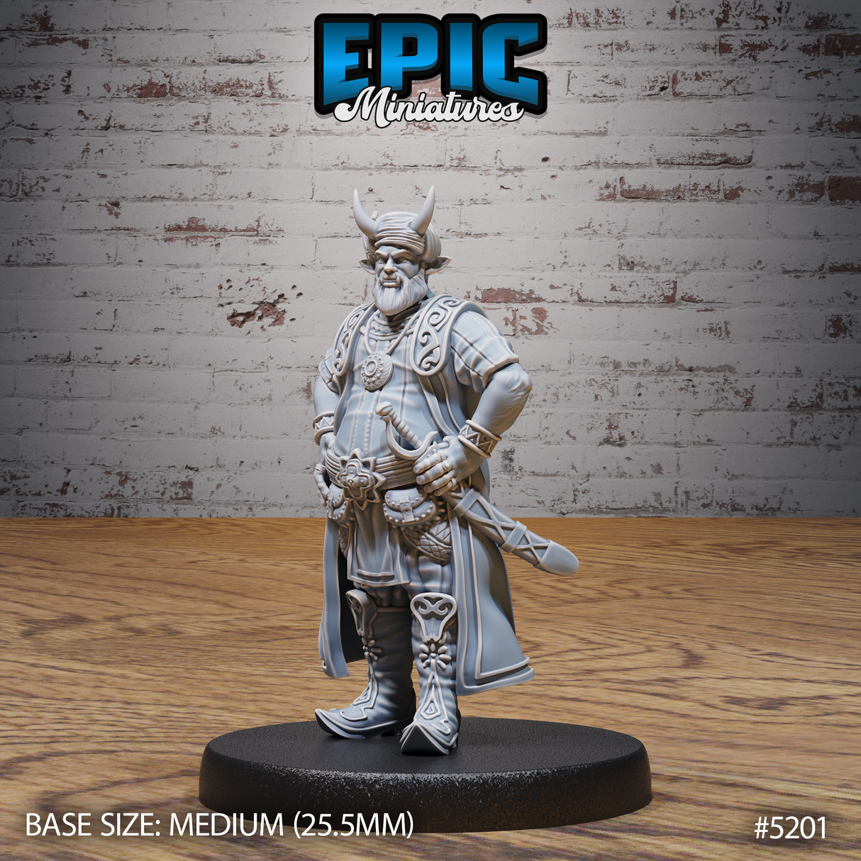 Tiefling Merchant Miniature