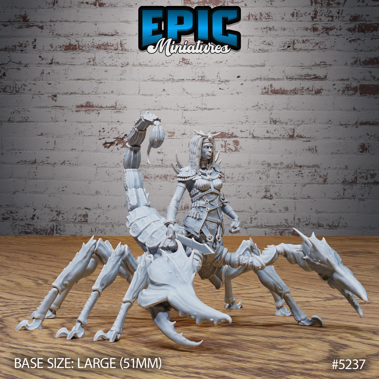 Scorpion Centaur Lady Miniature