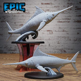 Marlin Swordfish Miniature