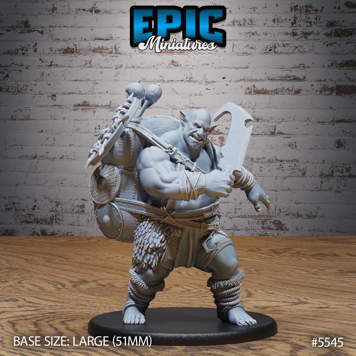 Ogre Butcher Miniature