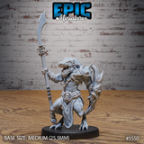 Blue Dragonspawn Miniature