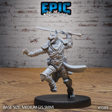 Dog Folk Adventurer Miniature