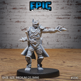Dog Folk Adventurer Miniature