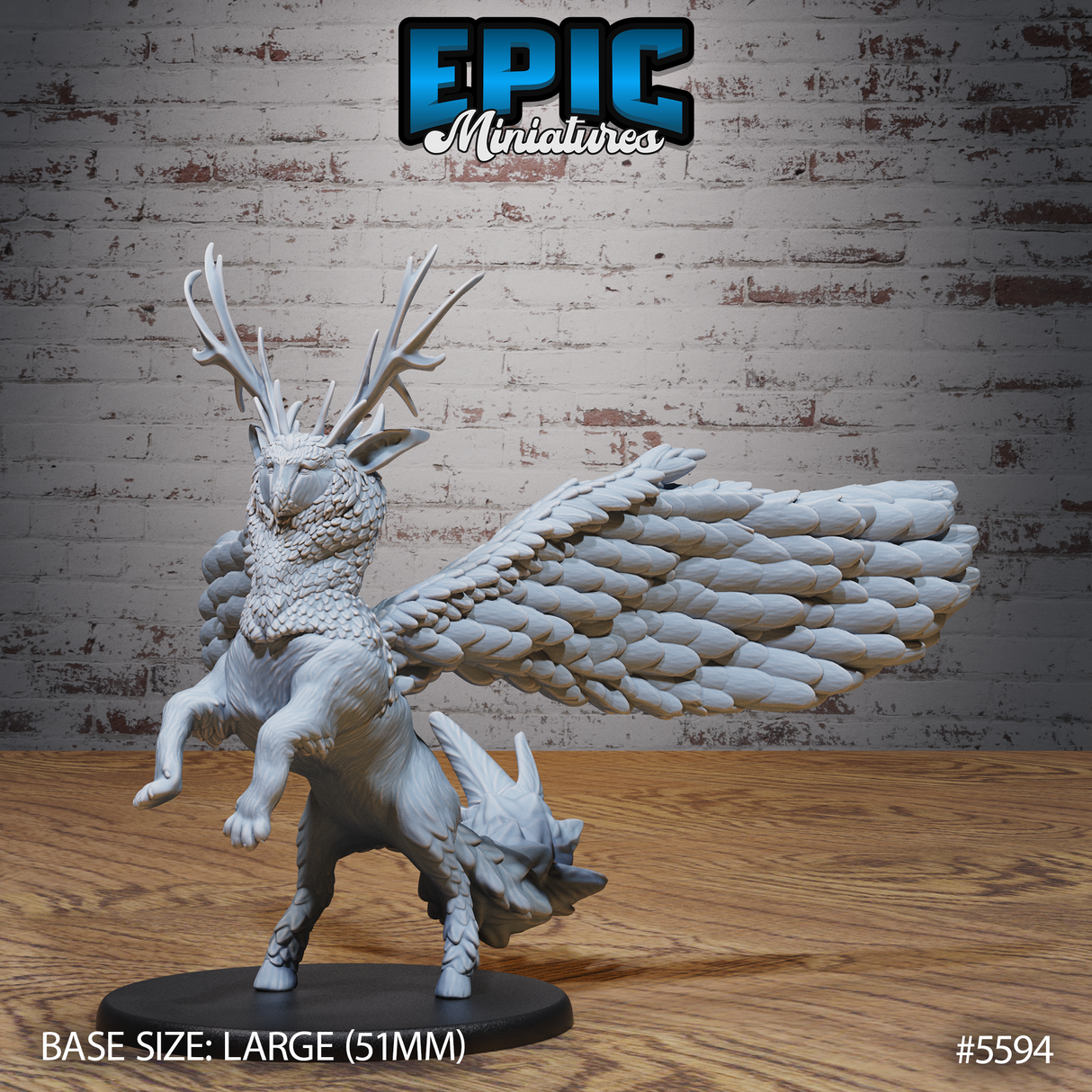 Peryton Beast Miniature