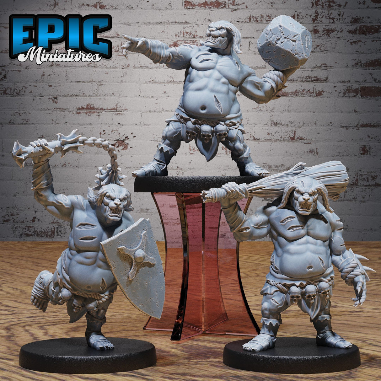 Rabbit Folk Brute Miniature