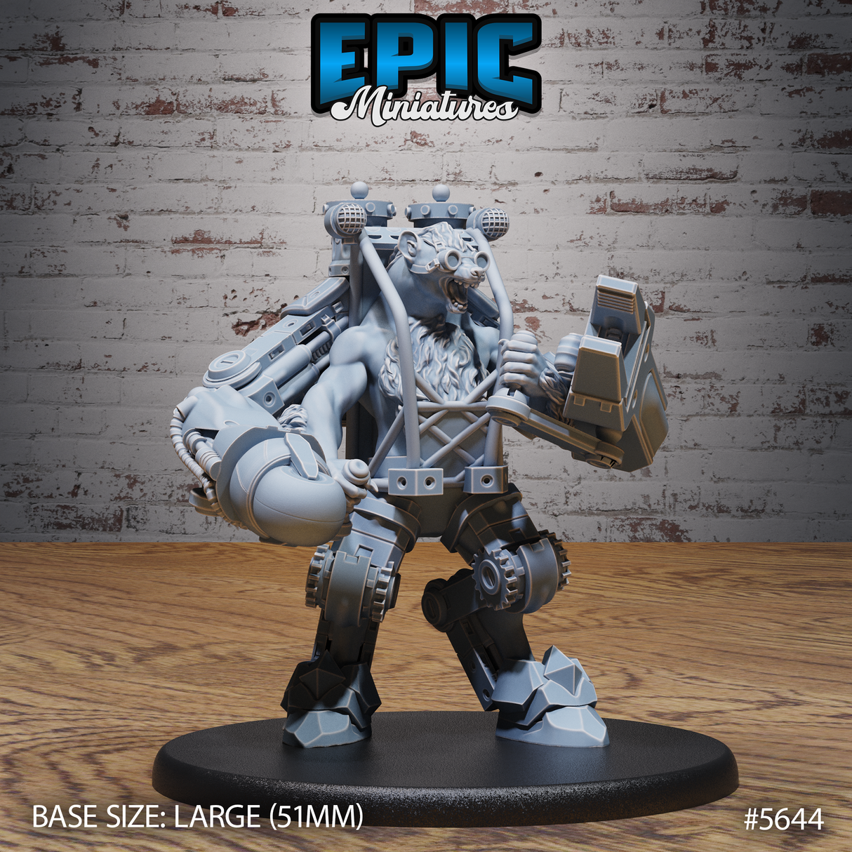 Artificer Gnoll Miniature