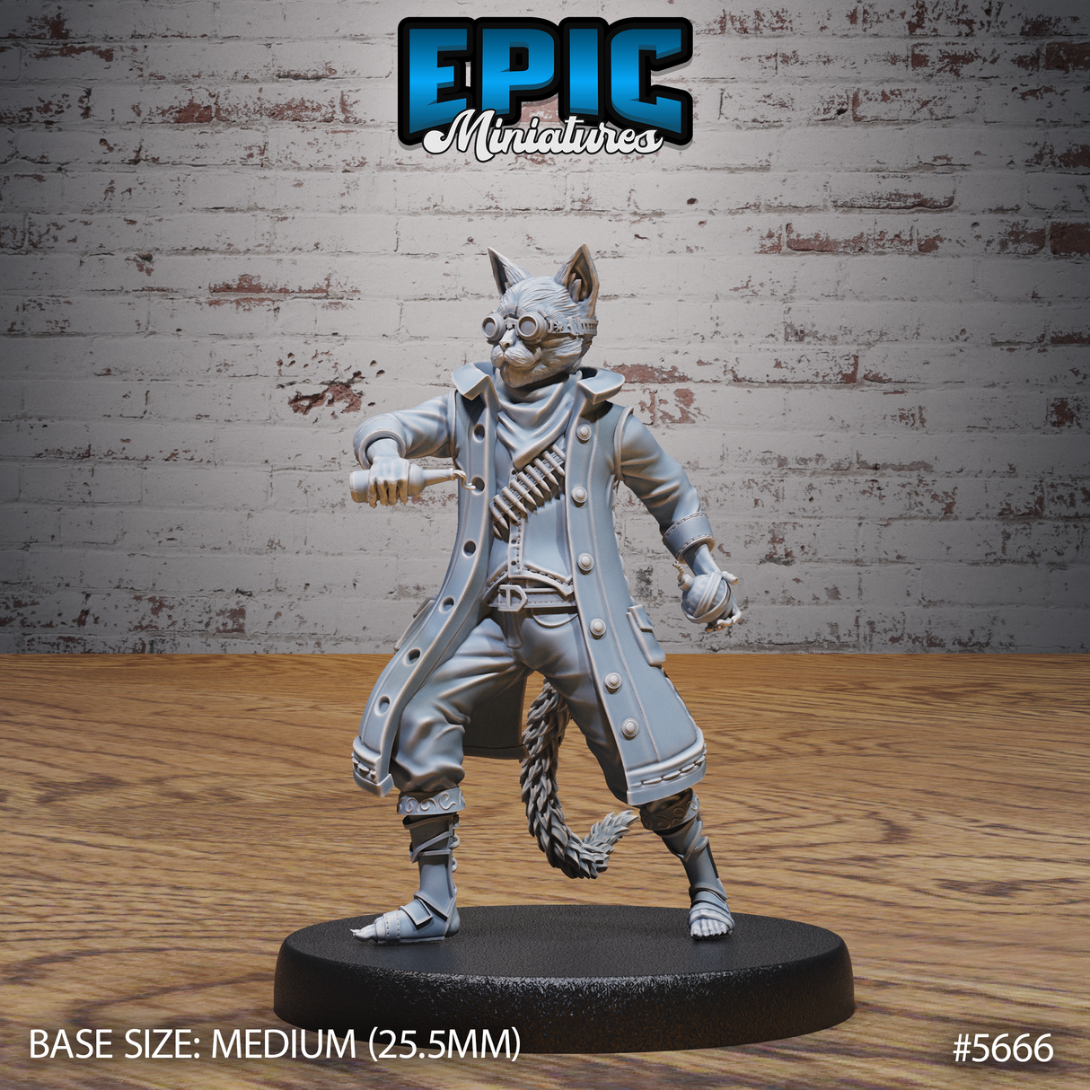 Cafolk Gunner Jasper Miniature